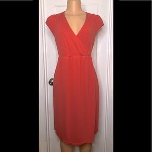 Old Navy Red Cross Front Maternity Dress Size Medium